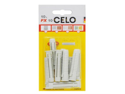 Celo Univerzális nylon dübel FX 10 (10 db/cs)