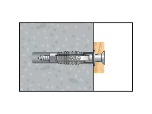 Univerzális nylon dübel FX 10 (10 db/cs)