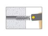 Ytong vagy gázbeton dübel 10 GB (4 db/cs)