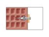 Univerzális műanyag dübel 10 x 60 + 6,0 x 80 facsavar MZ (5 db/cs)