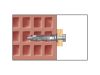 Univerzális nylon dübel + 8 x 80 hatlapfejű csavar FX 12 (2 db/cs)