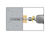 Szárnyas dübel F 14+SKS 10x90 (2 db/cs)