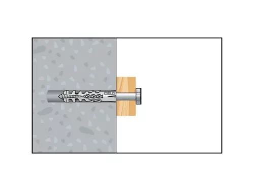 Szárnyas dübel F 14+SKS 10x90 (2 db/cs)