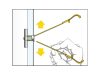 Celo Nagy teherbírású T elem gipszkartonhoz + M4 x 50 metrikus csavar BTL (4 db/cs)