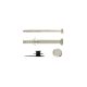 Nylon dübel, (2 db/cs) M5 x 70 dupla menetes csavar FX O 8 , (2 db/cs) nylon védő alátét, (2