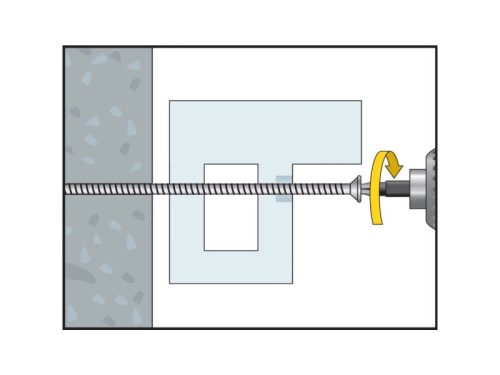 Tokrögzítő csavar 7,5-152 TX FBS (6 db/cs)