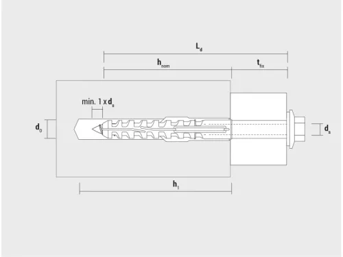 Műanyag dübel MFR 8-80 FB SSKS (4 db/cs)