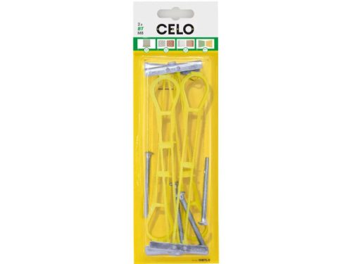 Nagy teherbírású T elem gipszkartonhoz + M8 x 60 metrikus csavar BTL (2 db/cs)