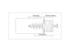 Szigetelőanyag dübel IPL 95 (2 db/cs)