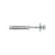 O 8 nylon dübel, (2 db/cs) DIN 571 M6 x 45 csavar FX , (2 db/cs) DIN 9021 O 6 alátét (2 db/cs