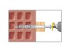 Celo süllyesztett gallérú dübel hatlapfejű integrált alátétes csavarral 8 x 120 mm MFR SB (4 db/c