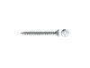 Faforgácslap csavar 2,5 x 20 mm Velox, végig menetes, PZ, fehér cink (300 db/cs)