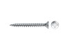 Faforgácslap csavar 3,0 x 20 mm Velox, teljes menetes, PZ, fehér cink (300 db/cs)