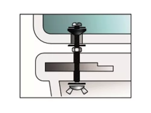 Wc tartály rögzítő szett (2 db/cs)