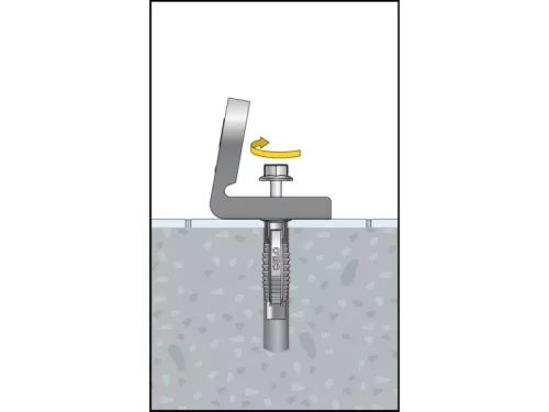Vízszintes WC rögzítő szett FRH (2 db/cs)