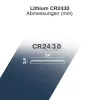 Camelion lithium gombelem CR2430 (3V) B1