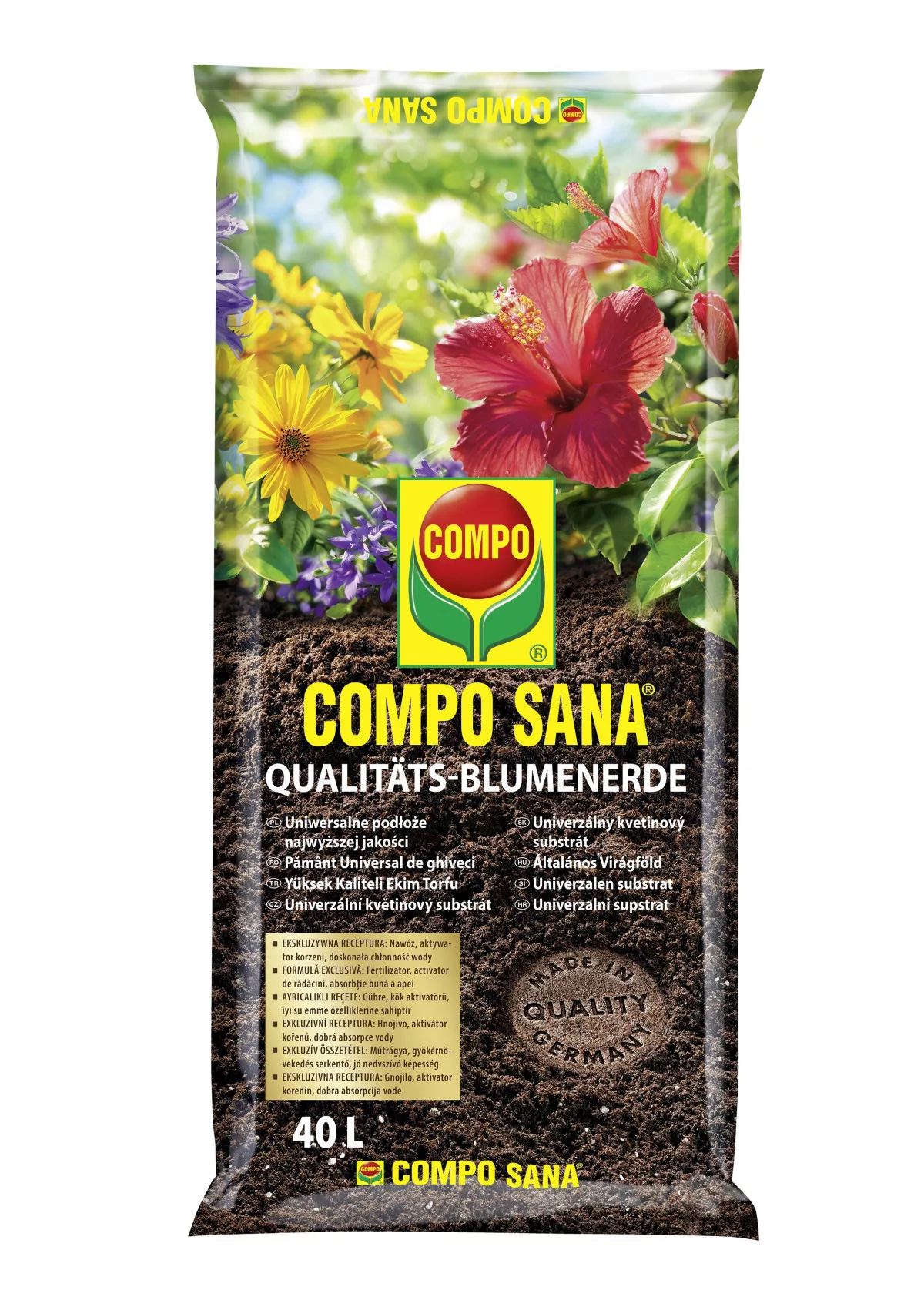 Compo virágföld általános 40 L - szerszammasnapra.hu