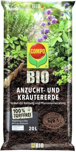 Compo palánta és fűszernövény föld 20 L