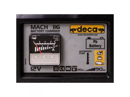 Deca akkumulátortöltő Mach116