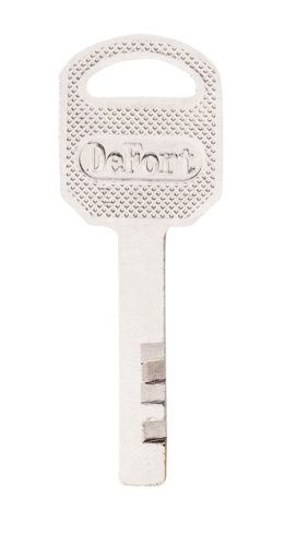 Defort lakat 50 mm réz 4 kulccsal