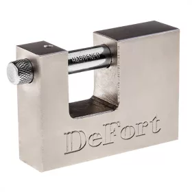 Defort lakat 70 mm réz 3 kulccsal