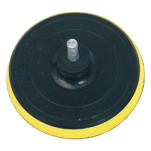 Extol Craft gumitányér fúrógéphez 125 mm, tépőzáras, 8 mm