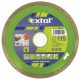 Extol Craft gyémánt vágókorong, vizes vágásra 125×2,2×22,2mm