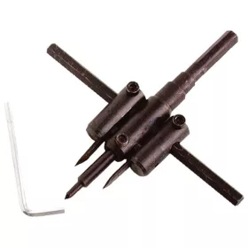 Extol Craft körkivágó gipszkartonhoz, 2db, 30-120mm, állítható acélkéssel