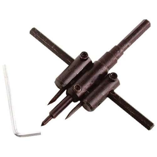 Extol Craft körkivágó gipszkartonhoz, 2db, 30-120mm, állítható acélkéssel