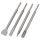 Extol Craft betonvéső készlet SDS PLUS 250mm, 4 részes