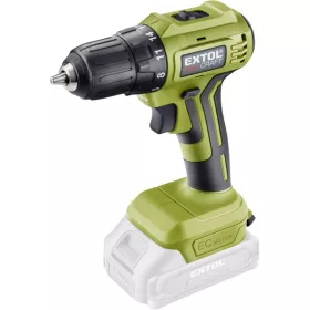Extol Craft akkus fúrócsavarozó, 20V, kefementes motor, kofferban, akku és töltő nélkül
