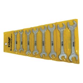 Extol Craft villáskulcs készlet, műanyag tartóban 12db, 6-32mm