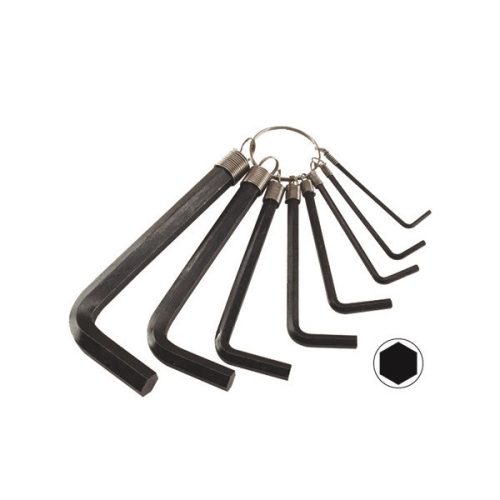 Extol Craft imbuszkulcs készlet 10 db, (H2-2,5-3-4-5-6-8-10-12-14 mm)
