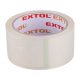 Extol Craft ragasztószalag áttetsző, csendes lefutású (low noise) 48mm×40m, vastagság: 0,046mm