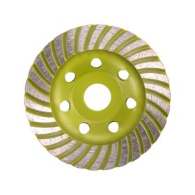 Extol Craft gyémántcsiszoló korong 125mm×22,2mm, Turbo/lamellás jellegű