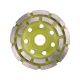 Extol Craft gyémántcsiszoló korong 125mm×22,2mm, kétsoros