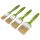 Extol Craft ecset készlet, 4db, 1"-1,5"-2"-2,5"