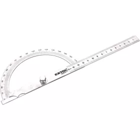 Extol Craft szögmérő/vonalzó, lakatos, 278 mm, 0° -180°, 1,3 mm