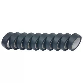 Extol Craft szigetelő szalag, 10db-os, fekete 19mm×10m