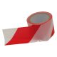 Extol Craft jelölő szalag, piros-fehér 75mm×100m, polietilén