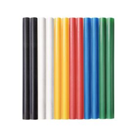 Extol Craft ragasztóstift készlet, többszínű 12db, 100×7,2 mm, bliszteren