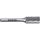 Extol Industrial keményfém turbómaró, hengeres, átmérő 12×25mm/szár 6mm, keresztfogazás