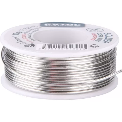 Extol Industrial forrasztó ón 100g, 1mm, 227 °C