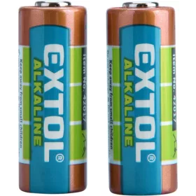 Extol Light elem készlet 2 db, alkáli, 12V, méret: (23A) hosszú étettartam, bliszteren