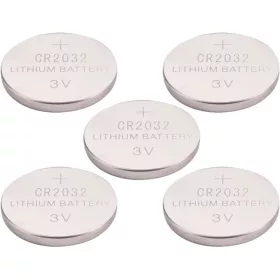 Extol Light gombelem készlet 5 db, Lítium, 3V, (CR2032) hosszú étettartam, bliszteren