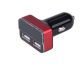 Extol autós töltő, szivargyújtó / dupla USB, 1,0A+3,4A/ 37W, kábel nélkül