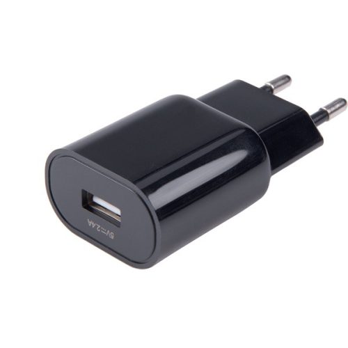 Extol Light hálózati USB töltő adapter, 2,4A / 12W, kábel nélkül