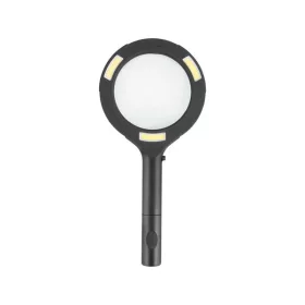 Extol nagyító LED lámpa, 3×0,5 W COB, 80 Lm, 5× nagyítás műanyag ház, elem nélkül, CE