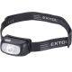 Extol Light LED fejlámpa, 5 W, CREE XPG, 130 Lumen 40m hatótávolság, 6 funkció, cseppálló