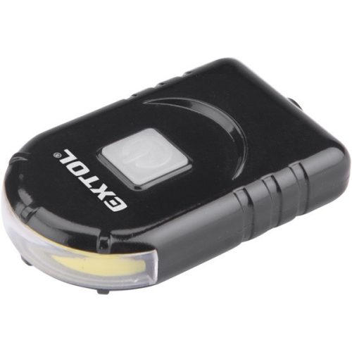 Extol Light LED lámpa sapkához, csiptetővel, 160 Lm tölthető Li-ion akku